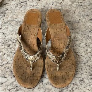 Tory Burch wedge sandals